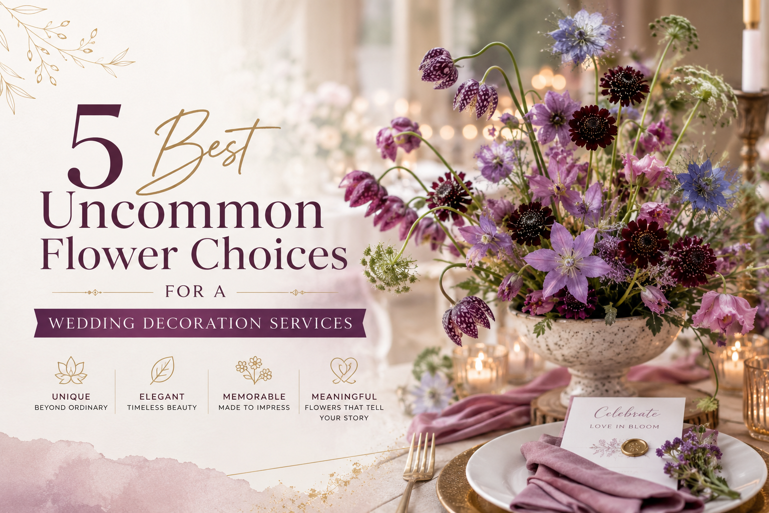 Wedding Decoration Services in Kolkata