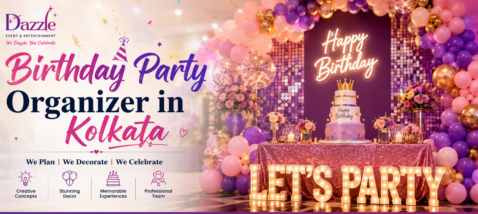 Birthday Party Organizer in Kolkata